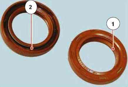 Austausch der Dichtungen der Nockenwellen des VAZ-21126-Motors 