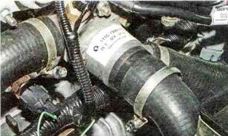 Extracción y comprobación de las unidades del sistema de refrigeración del motor VAZ-21114 system