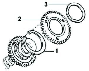 Toyota Camry exhaust camshaft installation