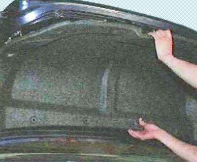 Remoción e instalación de partes del baúl de Toyota Camry
