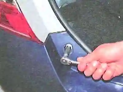 Toyota Camry rear bumper replacement