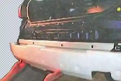 Toyota Camry rear bumper replacement