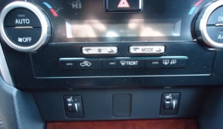 Características del sistema de aire acondicionado Toyota Camry