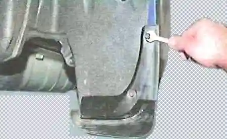 Toyota Camry rear bumper replacement