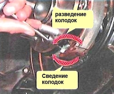 Замена механизма стояночного тормоза Toyota Camry