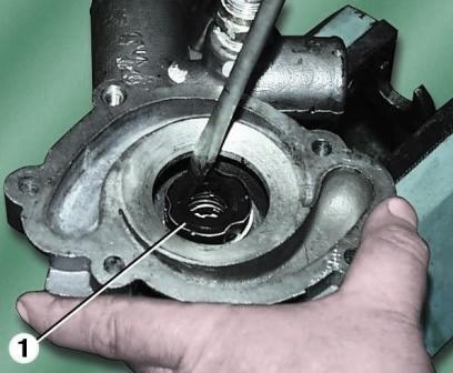 Repair of ZMZ-409 water pump