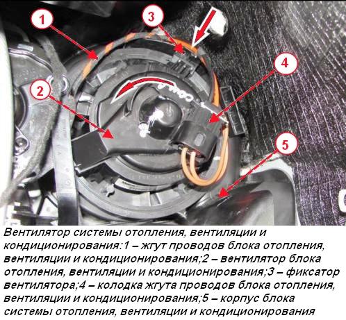 Снятие и установка элементов отопления и кондиционирования автомобиля Лада Веста