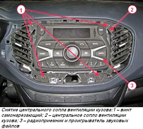Замена элементов мультимедийной и навигационной систем автомобиля Лада Веста