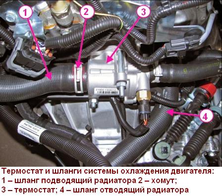 Снятие и установка радиатора двигателя автомобиля Лада Веста