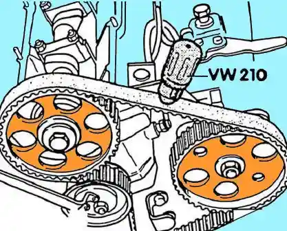 Регулировка натяжения зубчатого ремня