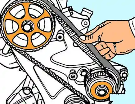 Регулировка натяжения зубчатого ремня