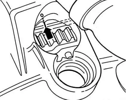 Установка меток ВМТ для 1 цилиндра
