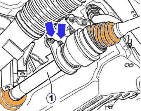Снятие и установка карданного вала автомобиля VW Transporter