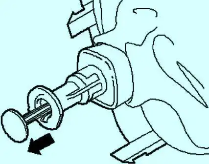 Извлечение штекера 