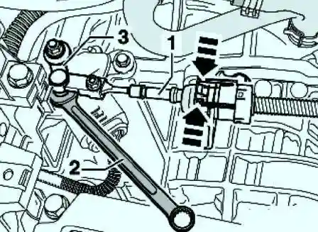 Разблокировка троса 