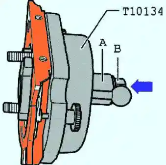 Шестигранная гайка и монтажная чашка 