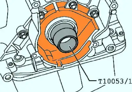 Установка направляющей втулки