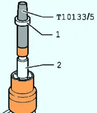 Установка монтажного наконечника 