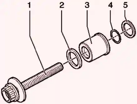 Крепежный болт