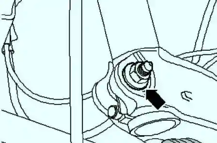 Резьбовое соединение корпуса колесного подшипника с амортизационной стойкой