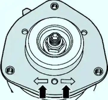 Маркировка на подушке пружины