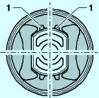 Расположение резинометаллической втулки 