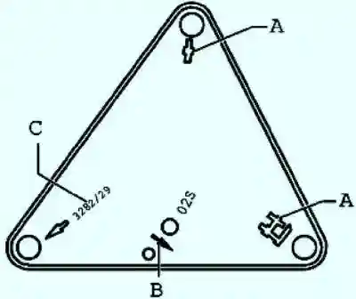 Расположение монтажного кронштейна 