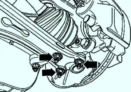 Гайки шаровой опоры 
