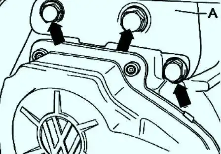 Крепление консоли коробки передач 