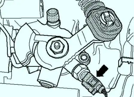 Разъем переключателя фонарей заднего хода