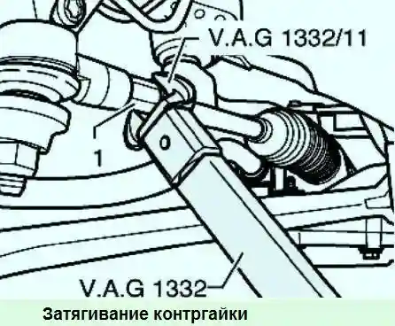 Регулировка схождения и развала колес