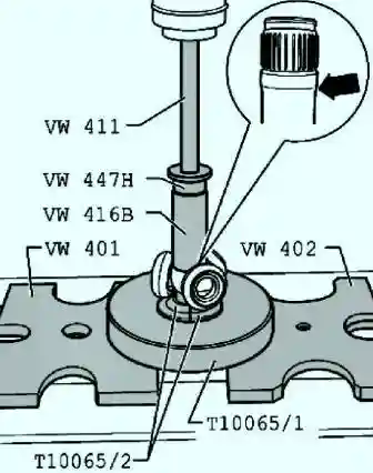 Запрессовка звездочки шарнира
