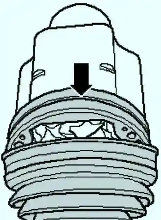 Установка пыльника