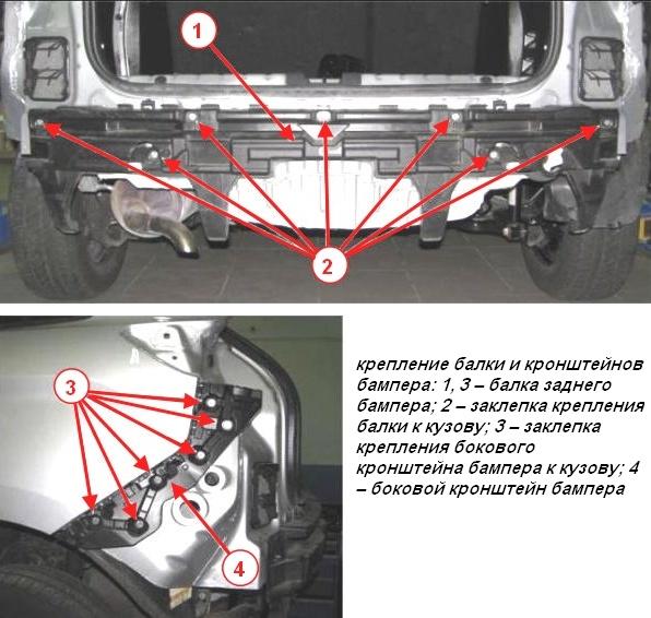 Как снять бампера автомобиля Lada Xray