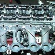 Removal and installation of the cylinder head ZMZ-406