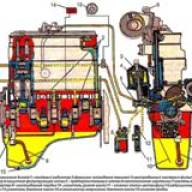 Diesel oil system D-245