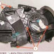 Reparación del sistema de calefacción y ventilación del automóvil Lada Largus