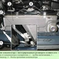 Removal and installation of the main components of the Chevrolet Niva air conditioning system